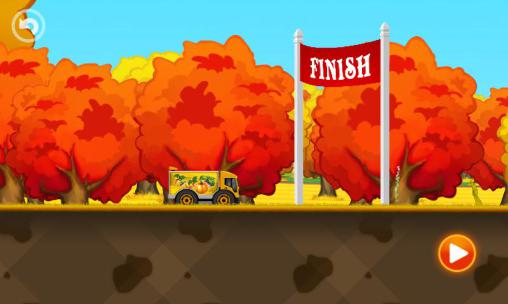 Fun kid racing: Autumn fun captura de tela 1
