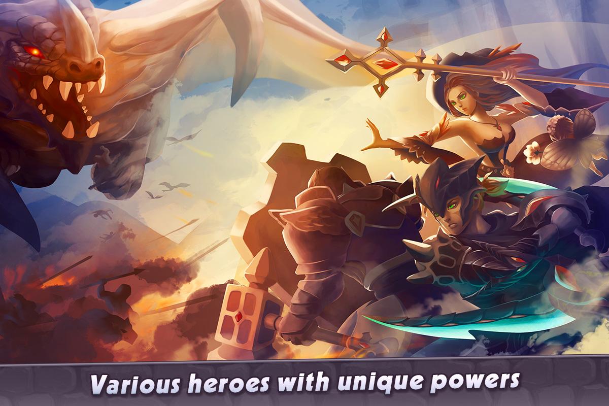 Castle Rush: Hero defender & Idle defense for Android