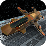 Space race 3D icon