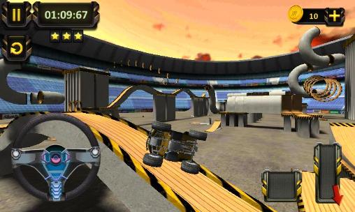 ATV racing: 3D arena stunts captura de tela 1