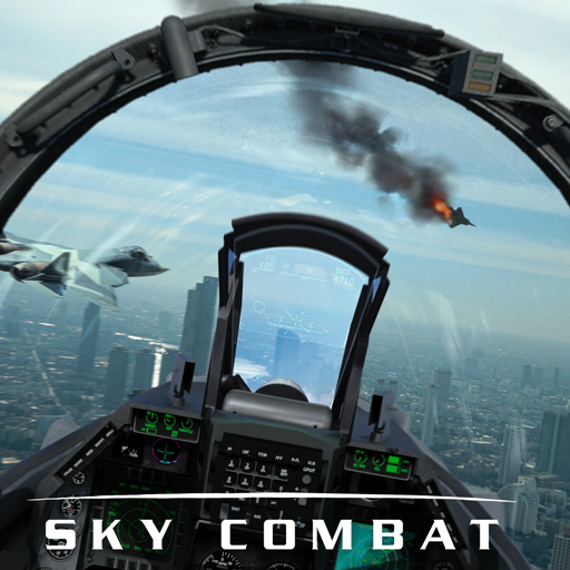 Иконка Sky Combat: war planes online simulator PVP