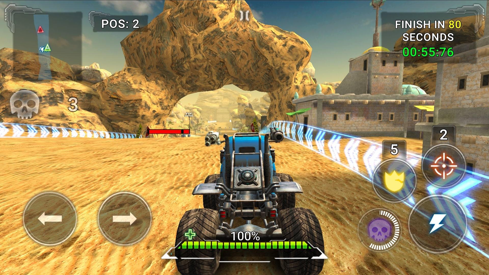 RACE - Rocket Arena Car Extreme captura de pantalla 1