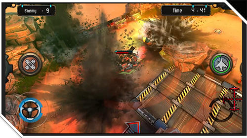 Sci-fi panzer battle: War of DIY tank for Android