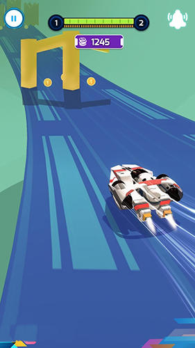 Hovercraft turbo racing captura de tela 1
