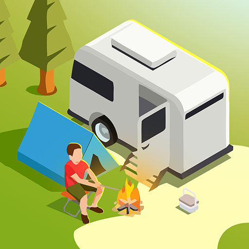 Camp tycoon. Camping Tycoon. Camping game.