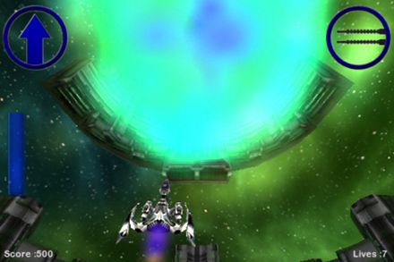 Warp gate runner for iPhone