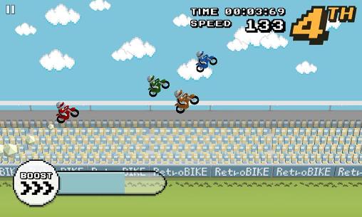 Retro bike captura de pantalla 1