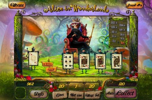 Alice in Wonderland: Slot für Android