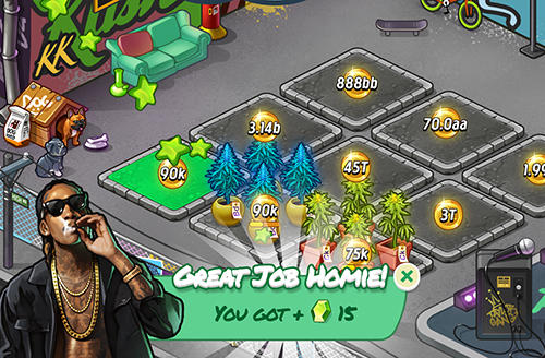 Wiz Khalifa's weed farm для Android