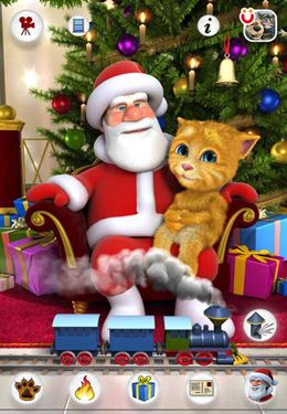 日本語のTalking Santa for iPhone 