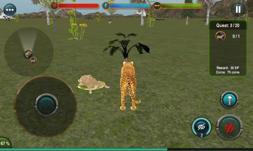Angry cheetah simulator 3D для Android