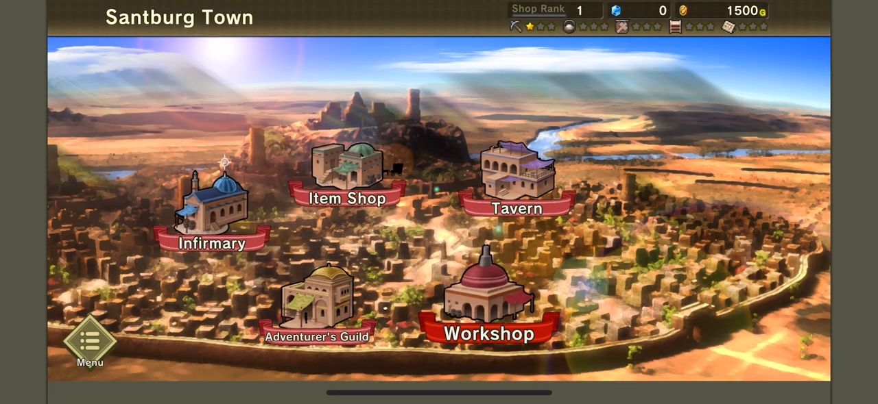 RPG Blacksmith of the Sand Kingdom captura de pantalla 1