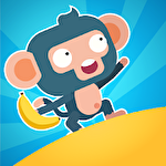 Monkey attack: War fight Symbol