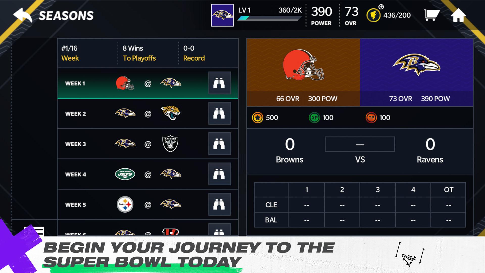 Madden NFL 21 Mobile Football スクリーンショット1