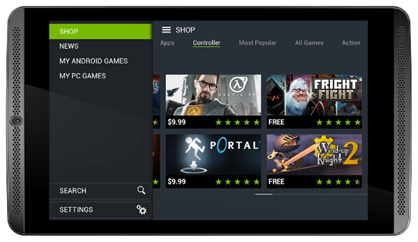 NVIDIA SHIELD Tablet LTE Apps