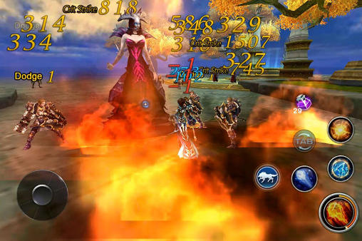 Forsaken world mobile MMORPG screenshot 1