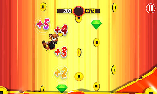Tanoo jump:Tanukis vs pandas captura de pantalla 1