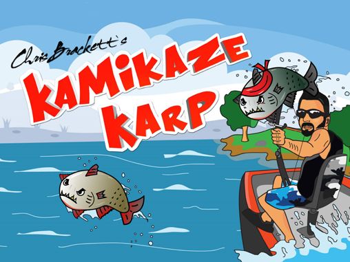 ロゴChris Brackett's kamikaze karp