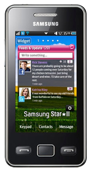 Toques grátis para Samsung Star 2