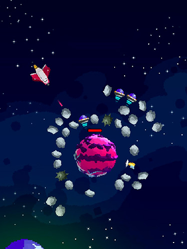 Orbit rush: Pixel space shooter для Android