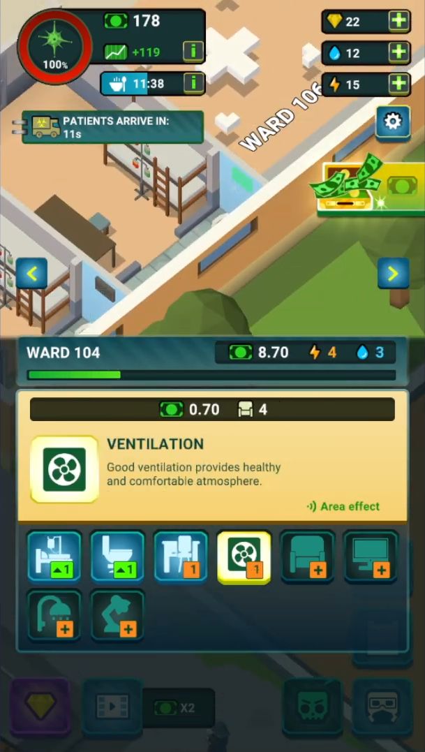 Zombie Hospital Tycoon: Idle Management Game for Android