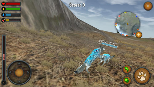 Wolf world multiplayer pour Android