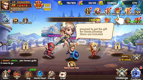 Legend: Heroes arrival für Android