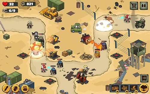 Metal soldiers TD: Tower defense capture d'écran 1