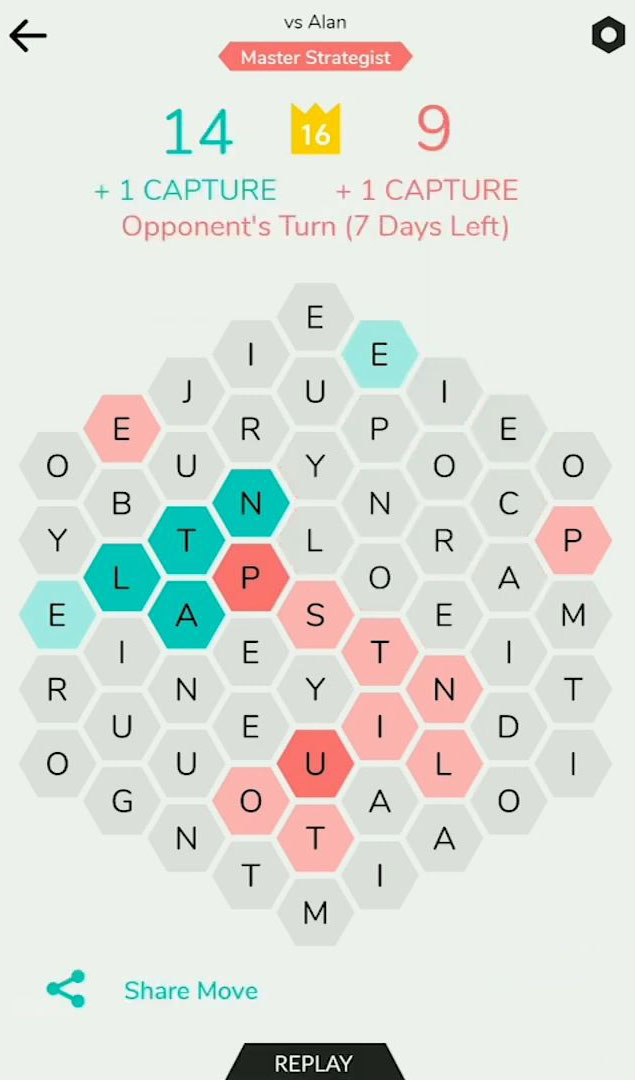 Hexicon: Strategy Word Game for Android