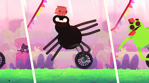 Unicycle giraffe for iOS devices