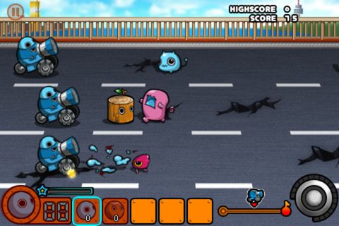 Alien raid for iPhone