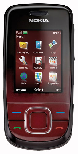Baixe toques para Nokia 3600 Slide