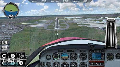 Flight simulator 2017 flywings captura de tela 1