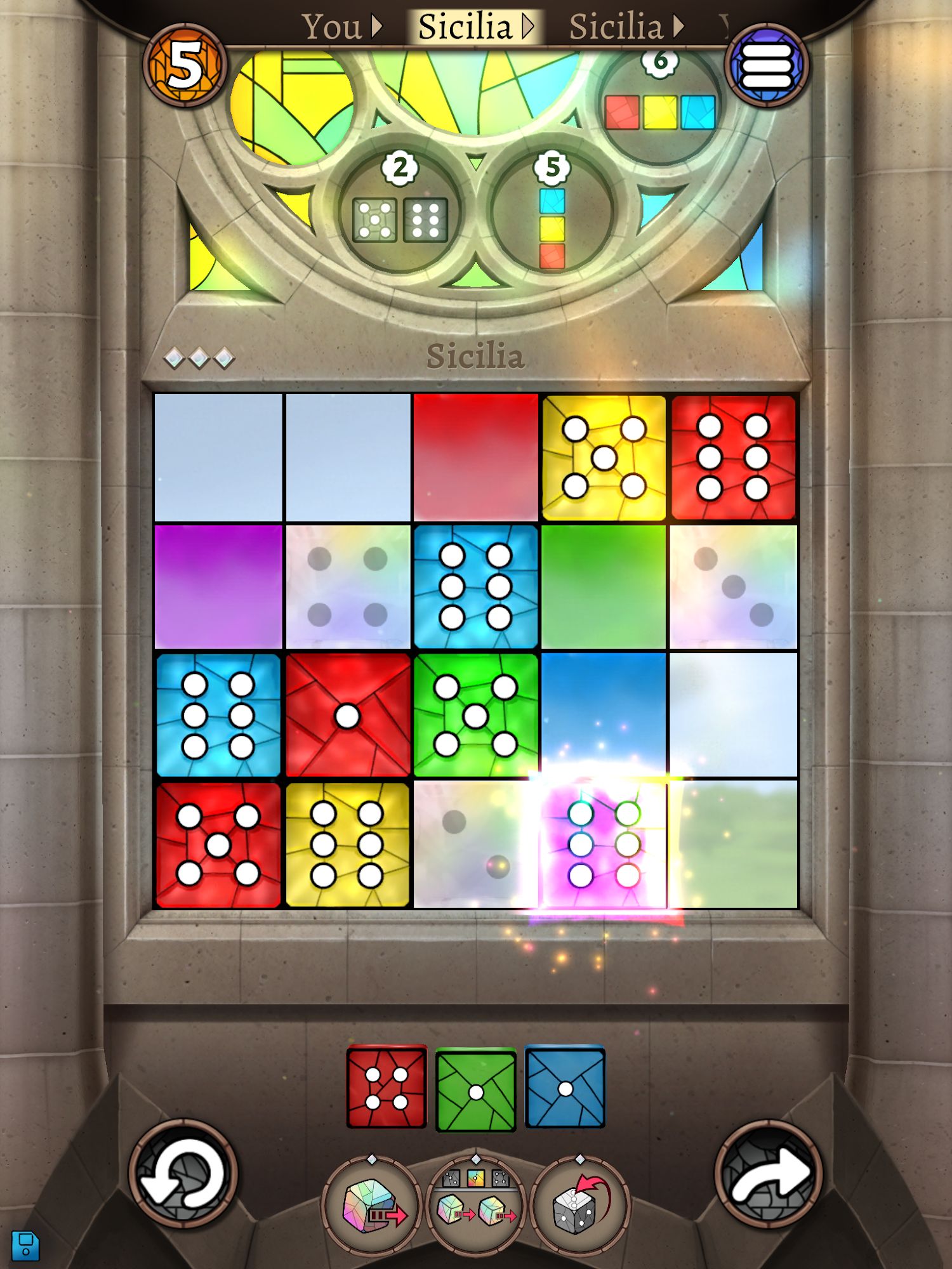 Sagrada screenshot 1