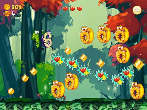 Veggies on the run for iPhone for free