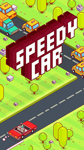 Speedy car: Endless rush captura de pantalla 1