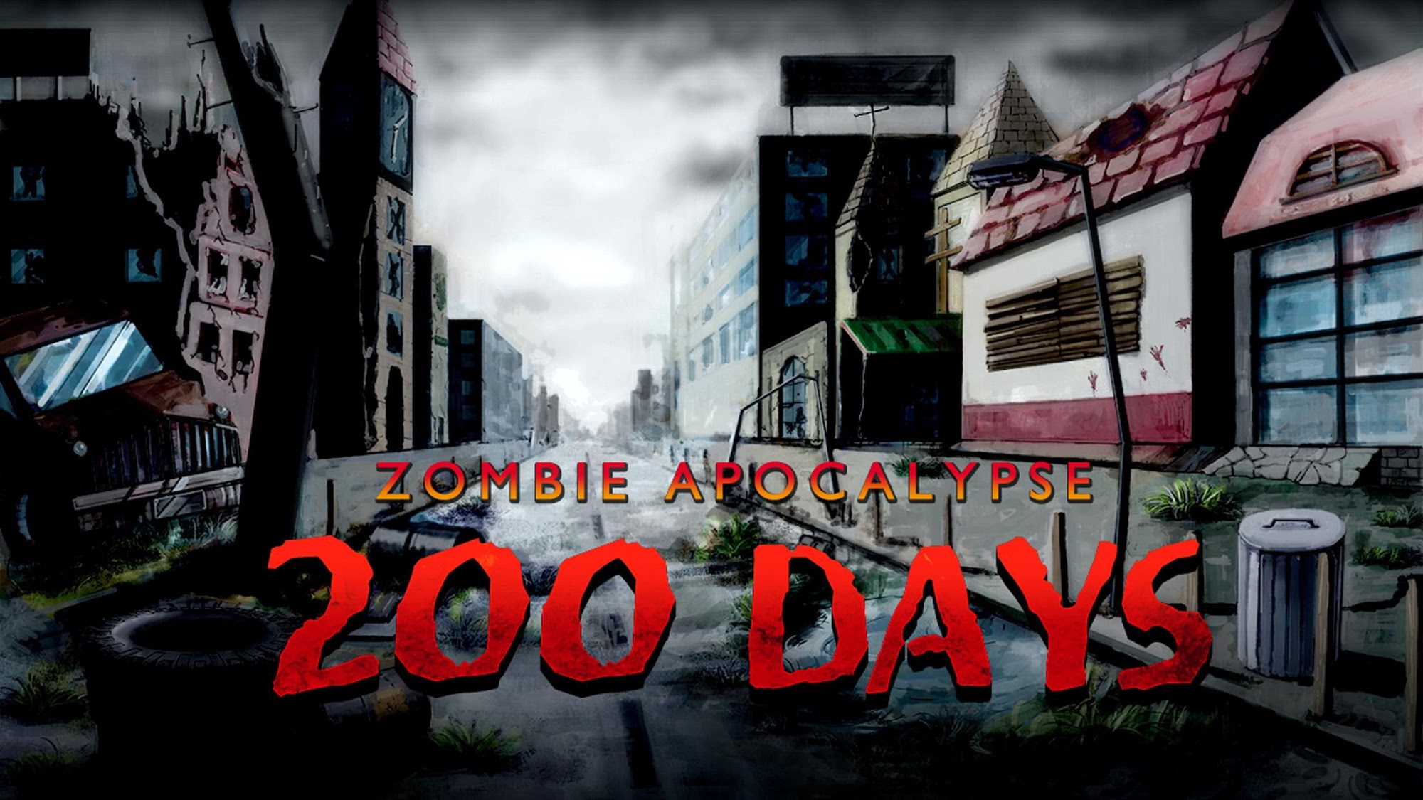 200 DAYS Zombie Apocalypse captura de pantalla 1