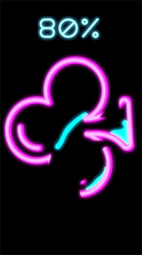 Neon splash for iPhone for free