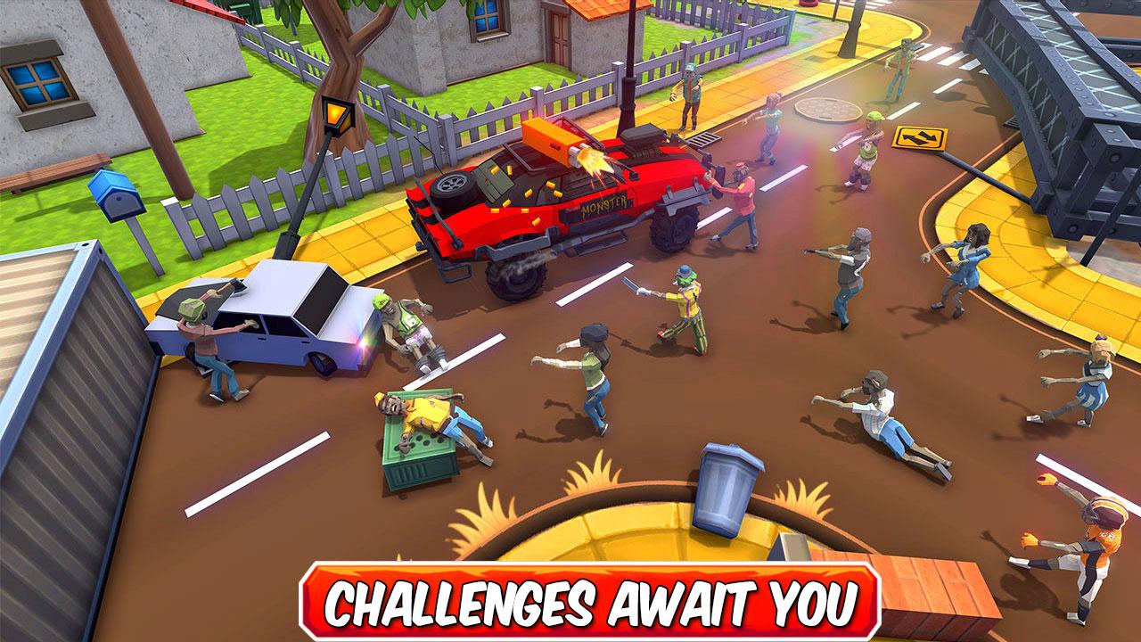 Zombie Squad: Crash Racing Pickup for Android