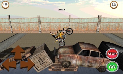 3D motocross: Industrial screenshot 1