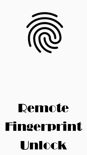 Remote fingerprint unlock Icon