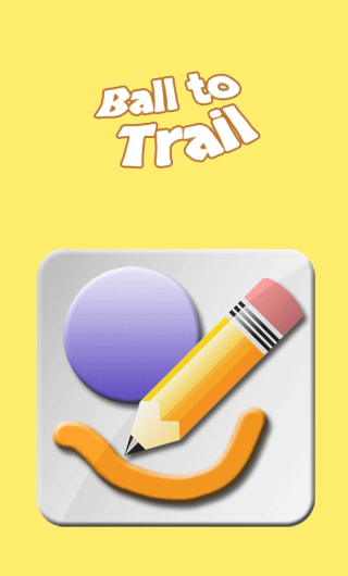 Ball to trail icon