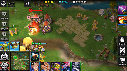 Tales arena: This is the RTS games on your palm screenshot 1