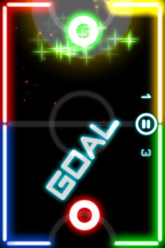 Glow hockey 2 for iPhone