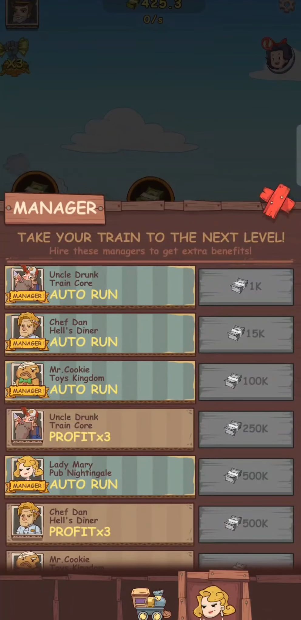 Steam Train Tycoon:Idle Game for Android