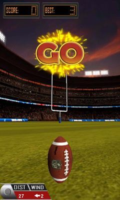 3D Flick Field Goal for Android