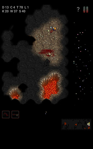 Grue the monster: Roguelike underworld RPG for Android