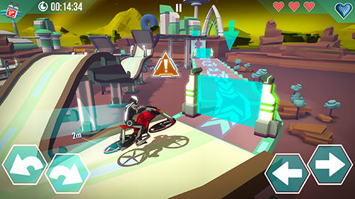 Gravity rider zero screenshot 1