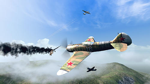  Aviones de combate: Combate aéreo de la Segunda guerra mundial.