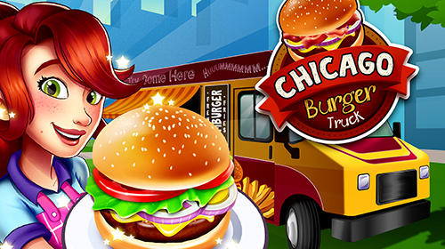 Burger truck Chicago: Fast food cooking game captura de pantalla 1